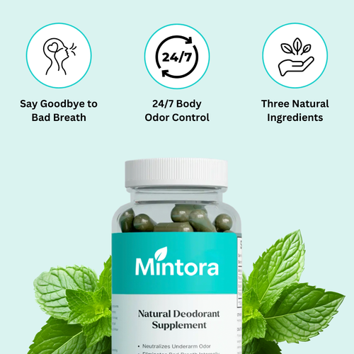Mintora - The ALL IN ONE Fresh Breath & Odor Control Supplement
